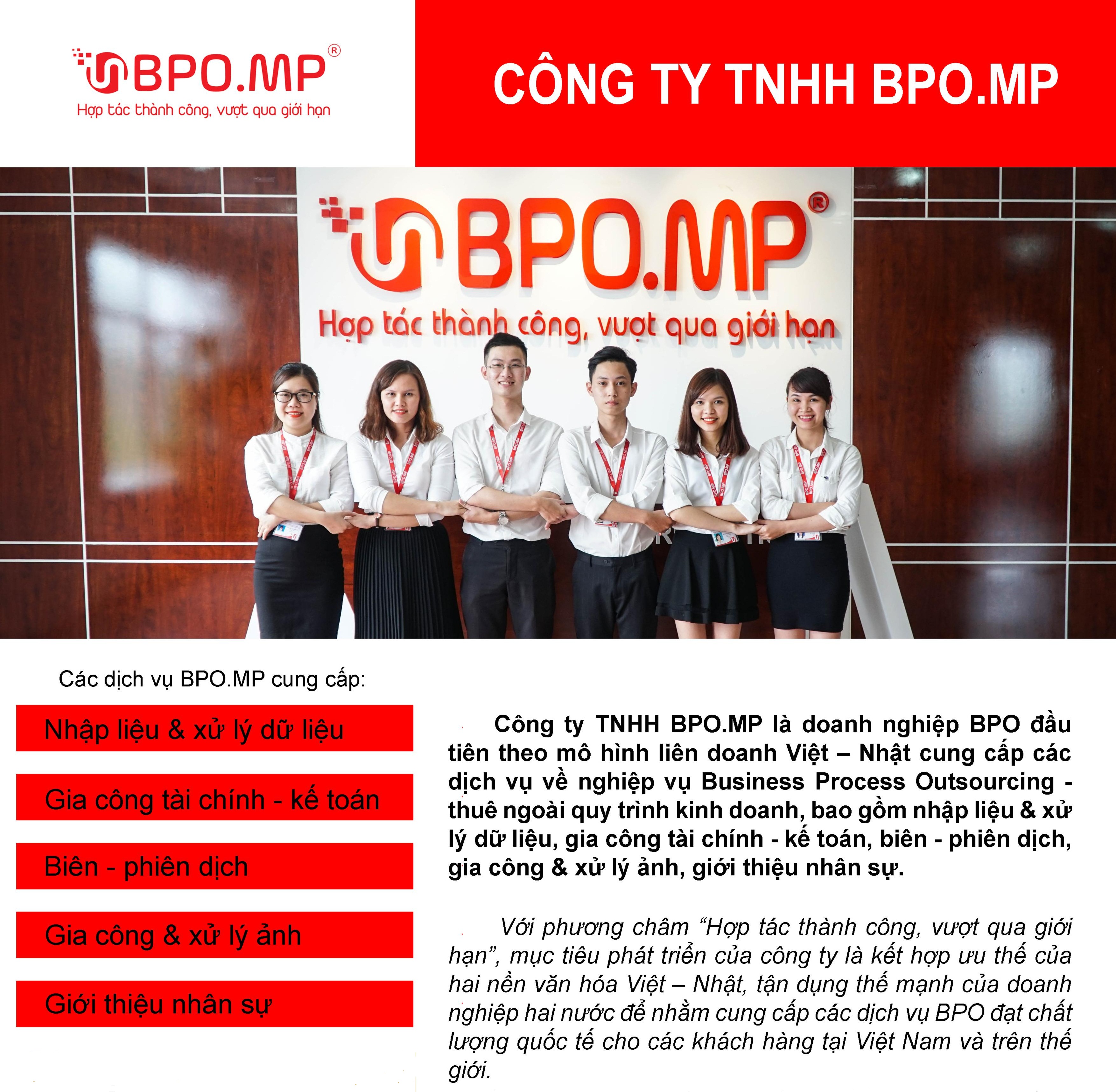 BPO.MP Advertised On The Journal Of  Danang Young Entrepreneurs Association