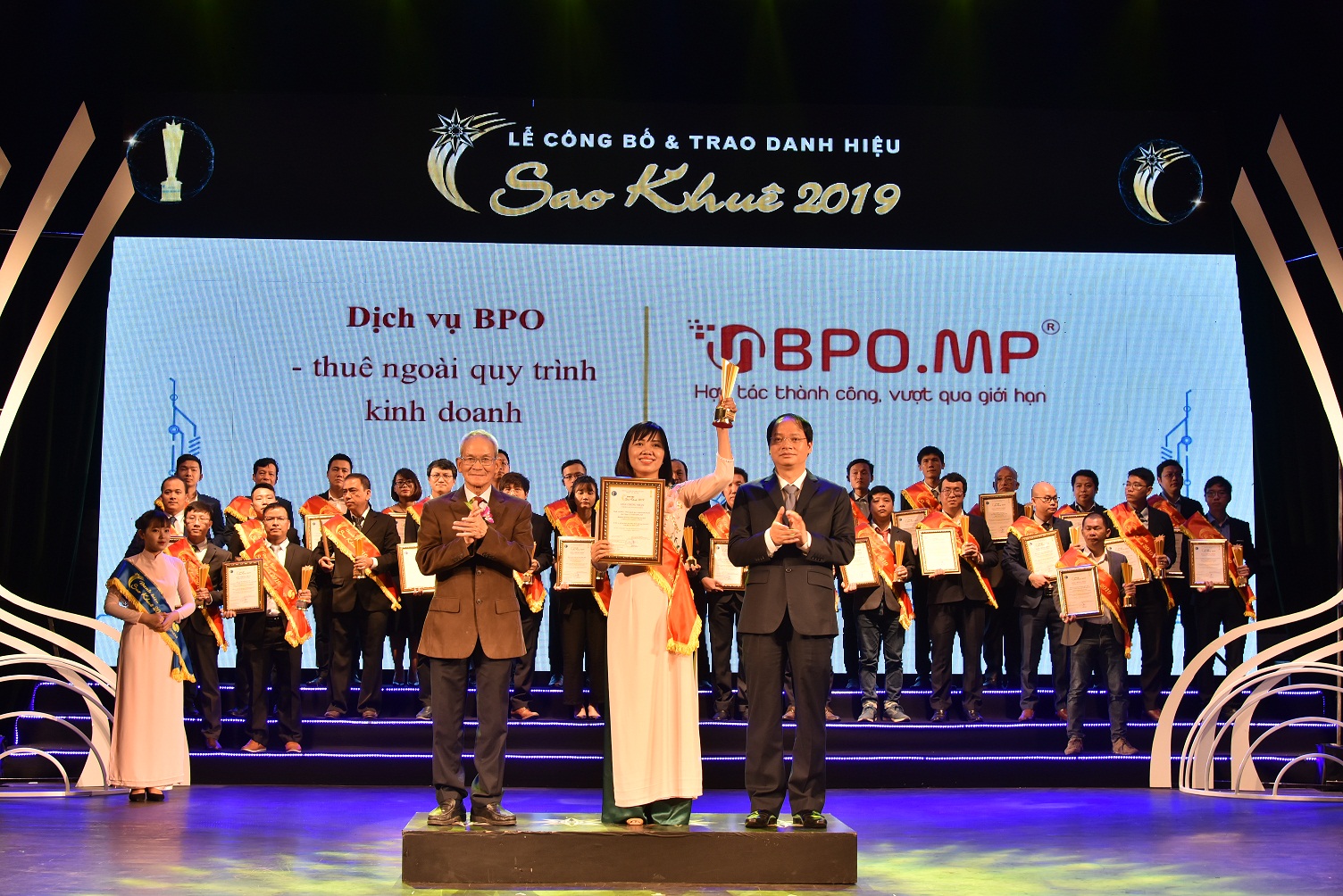 BPO.MPはBPOサービスでのサォ クェ賞を受賞しました